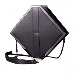 Сумка LOCKINK Mysterious Square Kink Bag, черная