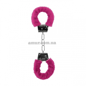 Наручники с розовым мехом «Beginners Handcuffs Furry»