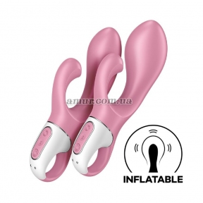 Вибратор-кролик надувной Satisfyer Air Pump Bunny 2