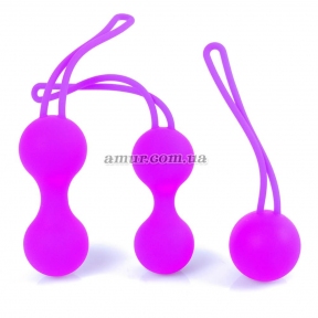 Набір вагінальних кульок «Kegal Balls» фіолетовий