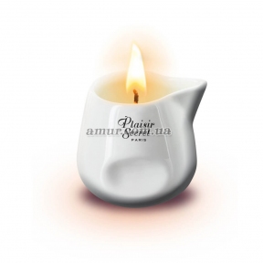 Свічка для масажу Plaisirs Secrets з ароматом ванілі, 80 мл