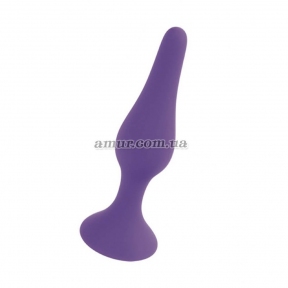 Анальная пробка «Silicone Plug Purple Medium»