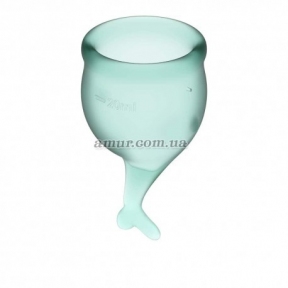 Менструальная чаша «Menstural Cup» зеленый