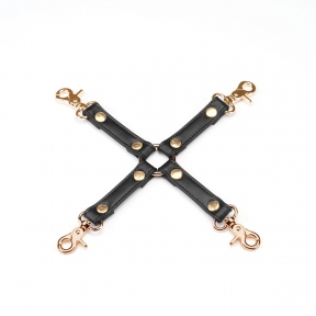 Хрестовина Liebe Seele Black Organosilicon Hogtie, екошкіра