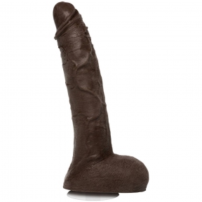 Фалоімітатор Doc Johnson Jason Luv 10 Inch Cock, зі зліпком пеніса, Vac-U-Lock