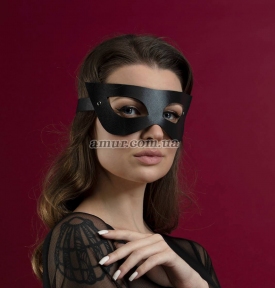 Маска в наявності Feral Feelings - Mistery Mask, натуральна шкіра, чорна