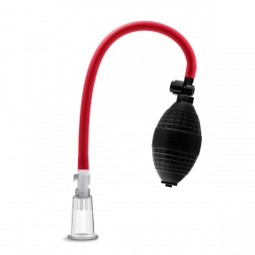 Вакуумная помпа для клитора Blush Temptasia – Beginner's Clitoral Pumping System, механическая, груша