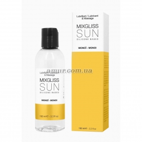 Лубрикант на силиконовой основе MixGliss SUN MONOI  с ароматом масла манои, 100 мл