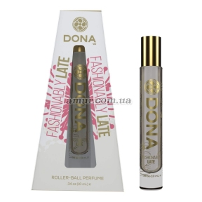 Духи с роликовым нанесением DONA Roll-On Perfume - Fashionably Late, 10 мл