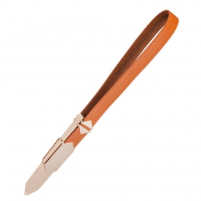 Регульована шльопанка LOCKINK Adjustable Slapper for Impact Play, коричнева