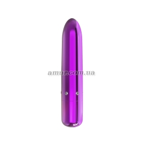 Віброкуля PowerBullet - Pretty Point Rechargeable Bullet, фіолетова