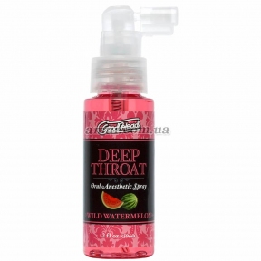 Спрей для мінету Doc Johnson GoodHead DeepThroat Spray, зі смаком кавуна, 59 мл