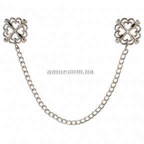 Зажимы дял сосков «Bad Kitty - Nipple Jewellery with Metal Chain»