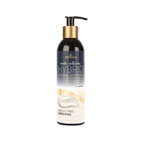 Смазка водно-силиконовая Sensuva Hybrid Formula, 240 мл, без сахара, подходит для оральных ласк