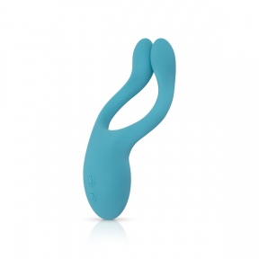 Универсальный вибратор для пар Cala Azul – Dani Couples Toy, 10 режимов