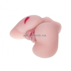 Реалистичная попка с вагиной и анусом «Dana» с вибрацией и ротацией, 2,5 кг
