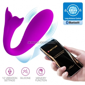 Вібромасажер кит Jayleen, управління зі смартфона