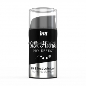 Ультра-густая силиконовая смазка Intt Silk Hands, 15 мл, шелковистый эффект