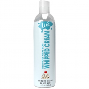 Лубрикант на водній основі Wet Oral Play Whipped Cream, 118 мл, їстівний, без цукру