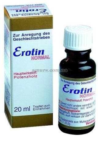 Возбуждающие капли «EroTin tropfen» 20 мл