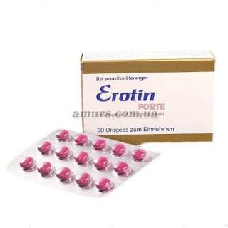 Таблетки для мужчин и женщин «Erotin forte»