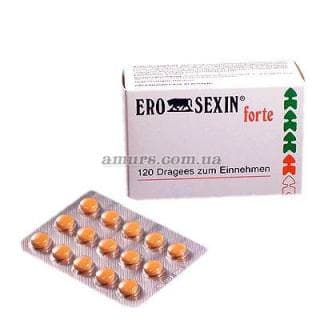 Возбуждающие таблетки «Ero-Sexin forte» 120 таб.