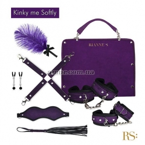 Подарунковий набір для BDSM Rianne S - Kinky Me Softly Purple: 8 предметів задоволення