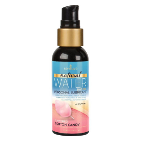 Лубрикант Sensuva Natural Water-Based Cotton Candy, 57мл без глицерина и парабенов