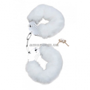 Наручники Fetish Boss Series Furry Cuffs белые