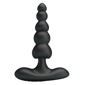 Анальный вибростимулятор «Pretty Love Corban», в форме елочки, 12 режимов вибрации