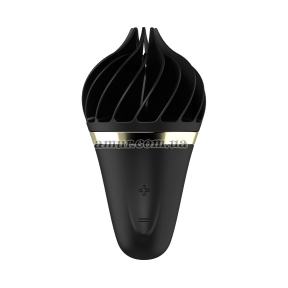 Мороженка спиннатор Satisfyer Lay-On - Sweet Treat Black/Gold,