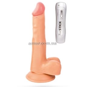 Реалистичный вибратор «RealStick Nude» 17 см