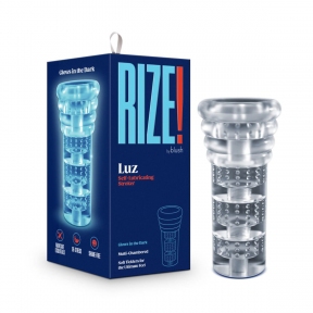 Мастурбатор Blush Rize – Luz Glow in the Dark Masturbator, всмоктування, світиться у темряві