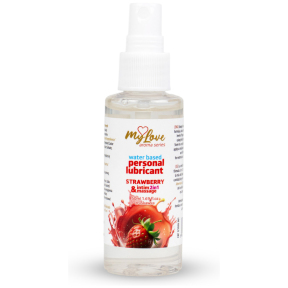 Лубрикант и массажный гель 2 в 1, MyLove Aroma, с ароматом клубники, 50 мл
