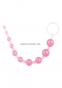 Анальная цепочка « ToyJoy Thai Toy Beads» розовая