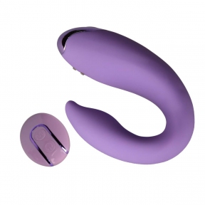 Вібратор для пар FairyGasm PleasureBerry, фіолетовий, зарядний кейс, пульт ДУ