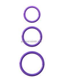 Эрекционные кольца «3-Ring Stamina Set»