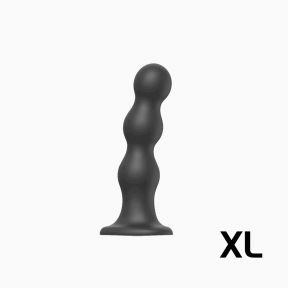 Фаллоимитатор Strap-On-Me Dildo Plug Balls, черный, XL