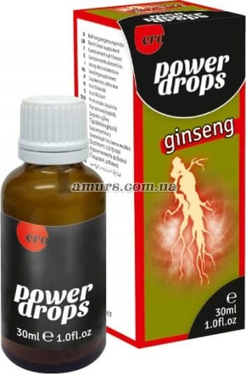 Возбуждающие капли «Men Power Ginseng Drops» 30 мл