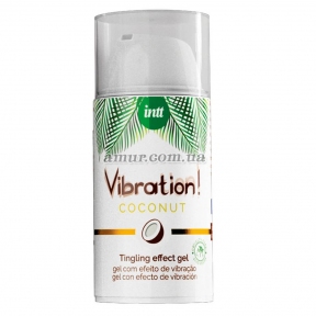Рідкий вібратор Intt Vibration Coconut Vegan, 15 мл