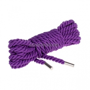 Мотузка для бондажу «Premium Silkyk» 5 метрів, фіолетова