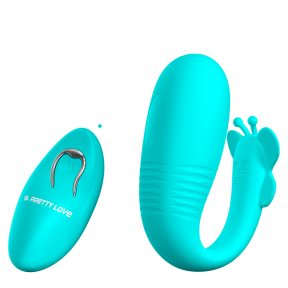 Вибростимулятор «Pretty Love Remi», 10 режимов вибрации и движения, пульт ДУ