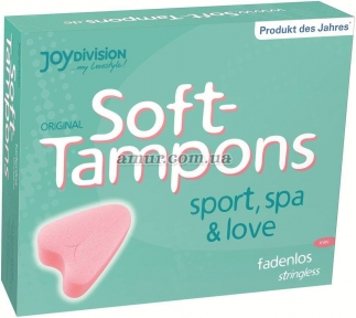 Тампони «Soft Tampons Normal» для кохання, спорту, сауни
