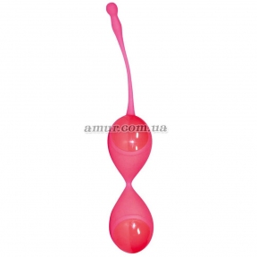 Вагінальні кульки «Smile Balls Neon» рожеві