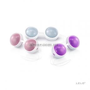 Набір вагінальних кульок LELO Beads Plus, діаметр 3,5 см, змінне навантаження, 2х28, 2х37 і 2х60 г