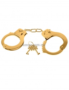 Наручники «Metal Cuffs Gold»