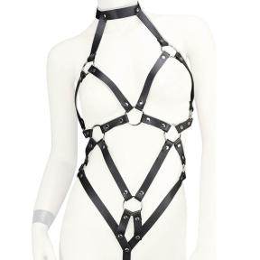 Бондаж-портупея Erospace Wild Play Harness Set C12