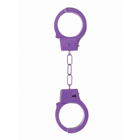 Наручники «Ouch! Beginner's Handcuffs», фиолетовые
