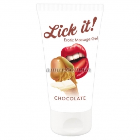 Масажний гель «Lick It! Chocolate», 50 мл