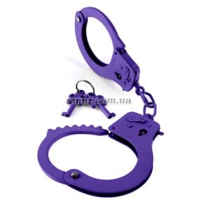 Наручники «Designer Cuffs» фиолетовые